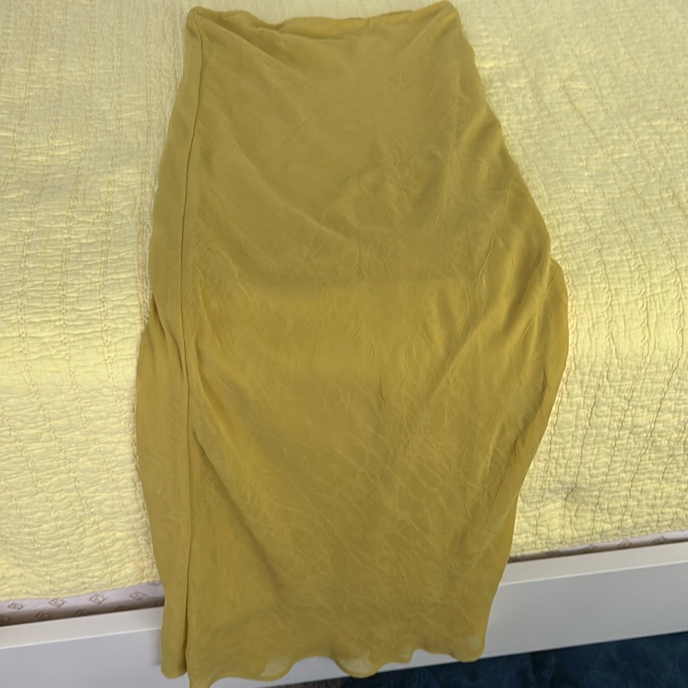 Green/yellow Skirt